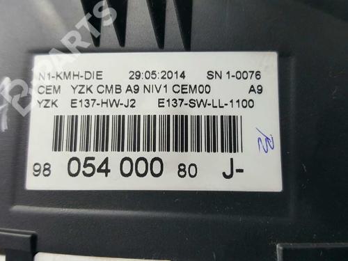 Instrument cluster PEUGEOT 208 I (CA_, CC_) 1.4 HDi | BP2769950C47 