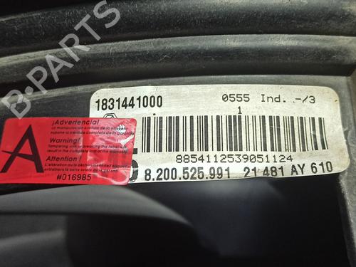 Radiator fan RENAULT CLIO III (BR0/1, CR0/1)  | BP16924130M35 