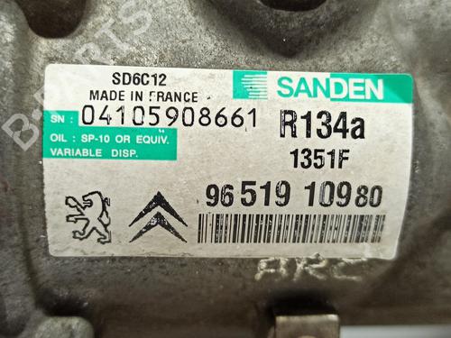 AC compressor CITROËN C4 I (LC_) 1.6 HDi | BP29645270M34 