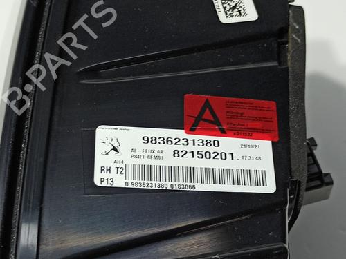 Right taillight PEUGEOT 3008 II SUV (MC_, MR_, MJ_, M4_) 1.5 BlueHDi 130 | BP27489869C35 