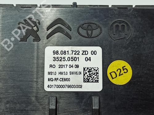 Climate control PEUGEOT EXPERT Van (V_) 1.6 BlueHDi 115 | BP21563458I5