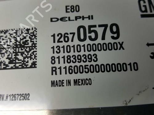 Engine control unit (ECU) OPEL ASTRA K (B16) 1.4 Turbo (68) | BP2771273M57 