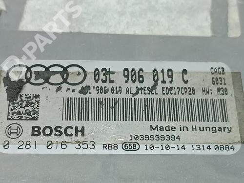 Engine control unit (ECU) AUDI A4 B8 (8K2) 2.0 TDI | BP10917327M57 