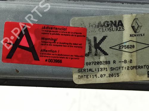 Front right window mechanism DACIA SANDERO II 1.5 dCi 75 / Blue dCi 75 (B8JW, B8M4, B8AH, B8M7, B8M6) | BP23099685C23 