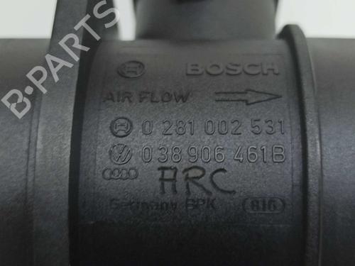 Mass air flow sensor SEAT LEON (1P1) 1.9 TDI | BP7239511M95