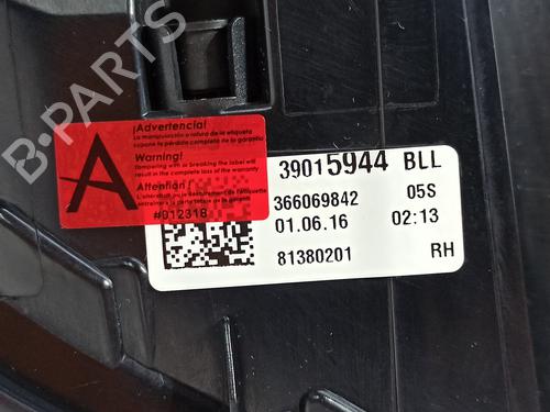Right taillight OPEL ASTRA K (B16) 1.6 CDTi (68) | BP17461451C35