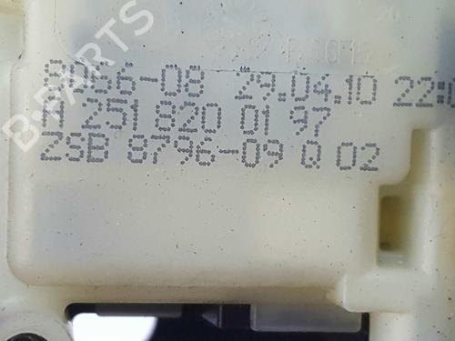 Fuel door actuator MERCEDES-BENZ S-CLASS (W221, V221) S 350 CDI (221.022, 221.122) | BP14537521E18