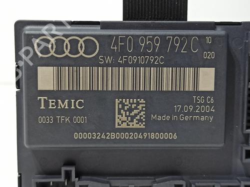 Comfort control module AUDI A6 C6 (4F2) 2.4 | BP18871812M56 