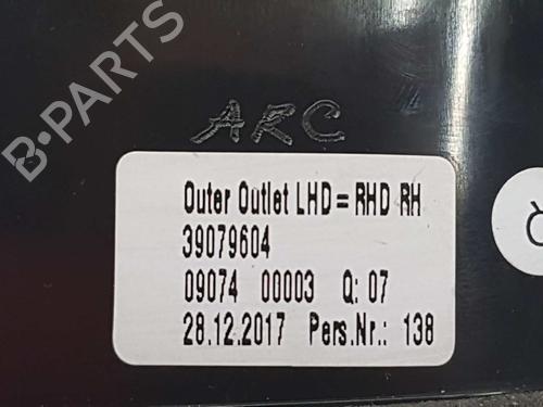 Air vent OPEL ASTRA K (B16) 1.6 CDTi (68) | BP11639901I21