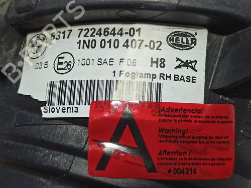 Right front fog light BMW X5 (E70) xDrive 30 d | BP23953721C31