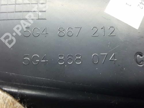 Rear right panel VW GOLF VII (5G1, BQ1, BE1, BE2) 1.4 GTE Hybrid | BP4225290C61 