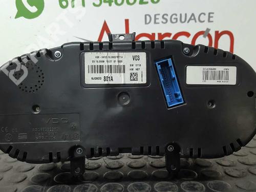 Instrument cluster SEAT IBIZA IV SC (6J1, 6P5) 1.4 TDI | BP2736911C47 