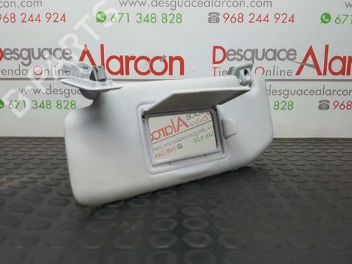 Used Left sun visor PEUGEOT 208 I (CA_, CC_) 1.6 HDi (94 hp) 2750900