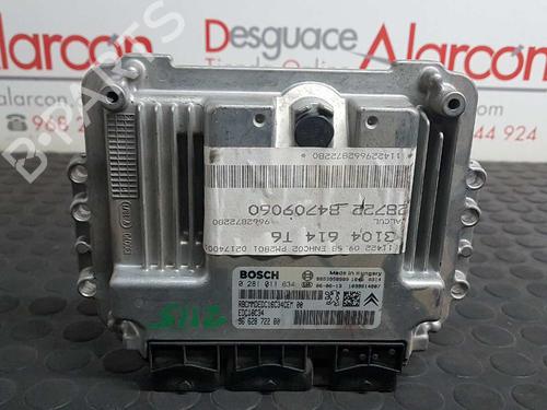 Engine control unit (ECU) PEUGEOT 307 SW (3H) 1.6 HDI 110 | BP2747049M57 