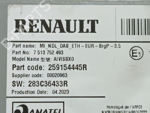 Módulo eletrónico RENAULT CLIO V (B7_) 1.6 E-TECH 140 (B7MU) | BP37033467M83 - Image 6