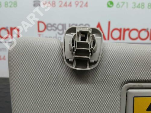 Right sun visor RENAULT MEGANE III Hatchback (BZ0/1_, B3_) 1.5 dCi (BZ09, BZ0D, BZ1W, BZ29, BZ14) | BP2747669I2 