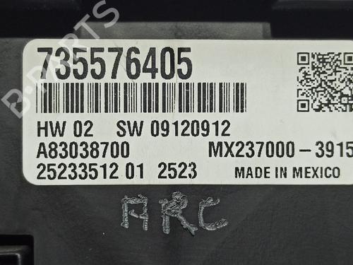 Climate control FIAT 500 (312_) 1.2 (312AXA1A) | BP11494457I5 