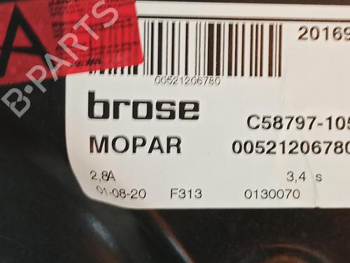 Front right window mechanism FIAT 500X (334_) 1.0 (334.AXN1B) | BP23215091C23 