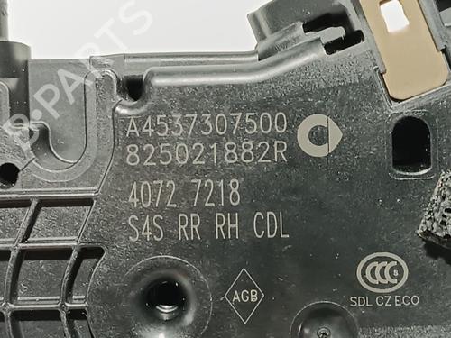Rear right lock SMART FORFOUR Hatchback (453) electric drive (453.091) | BP16393488C99 