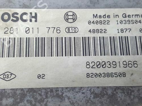 Engine control unit (ECU) RENAULT MEGANE II Saloon (LM0/1_) 1.9 dCi (LM0G, LM1G, LM2C) | BP2738269M57