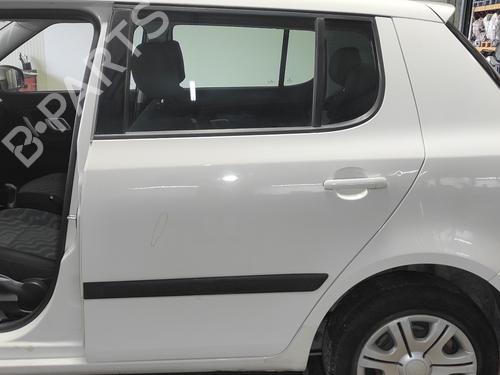 Used Left rear door SKODA FABIA II (542) 1.2 (60 hp) 19773555