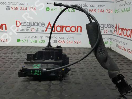 Vergrendeling links achter RENAULT MEGANE III Hatchback (BZ0/1_, B3_) 1.5 dCi (86 hp) 2743164