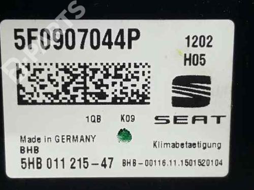 Climate control SEAT LEON (5F1) 1.6 TDI | BP3676970I5 