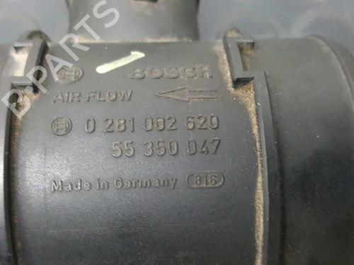 Mass air flow sensor OPEL MERIVA A MPV (X03) 1.7 CDTI (E75) | BP2737606M95 