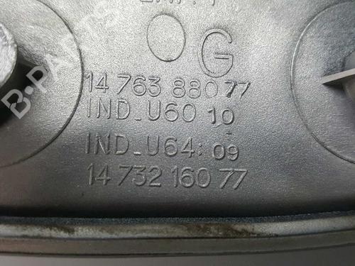 Front left exterior door handle PEUGEOT 806 (221)  | BP2735742C128 