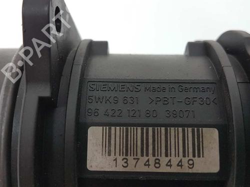 Mass air flow sensor PEUGEOT 206 Hatchback (2A/C) 1.4 HDi | BP5317848M95