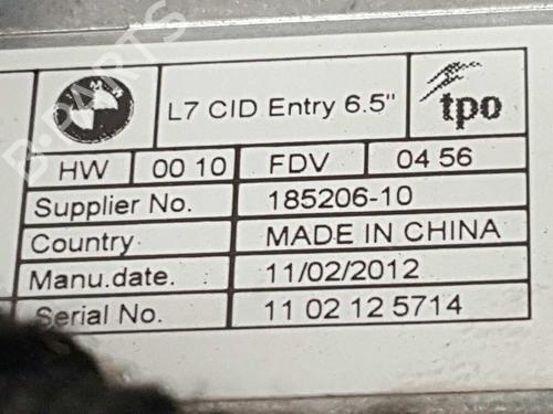 Display monitor BMW 1 (F20) 120 d | BP6628204C48 
