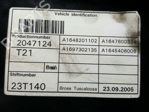 Rudehejsemekanisme venstre bagtil MERCEDES-BENZ M-CLASS (W164) ML 320 CDI 4-matic (164.122) | BP6107813C24
