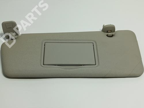 Used Left sun visor RENAULT MEGANE III Hatchback (BZ0/1_, B3_) 1.2 TCe (BZ2B, BZ11) (116 hp) 9806942