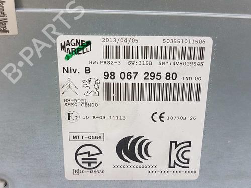 Electronic module PEUGEOT 208 I (CA_, CC_) 1.4 HDi | BP7852006M83 