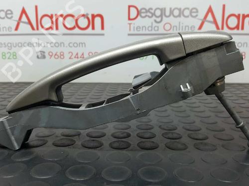 Front left exterior door handle PEUGEOT 3008 I MPV (0U_) 1.6 HDi | BP2757434C128 