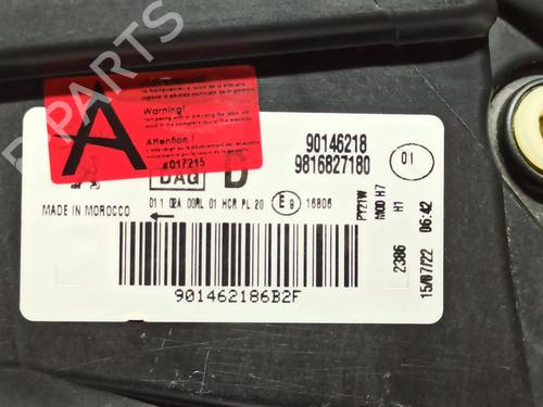 Right headlight PEUGEOT RIFTER  | BP31346294C29 