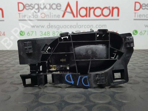 Front right interior door handle PEUGEOT 3008 I MPV (0U_) 1.6 HDi | BP3330064I14