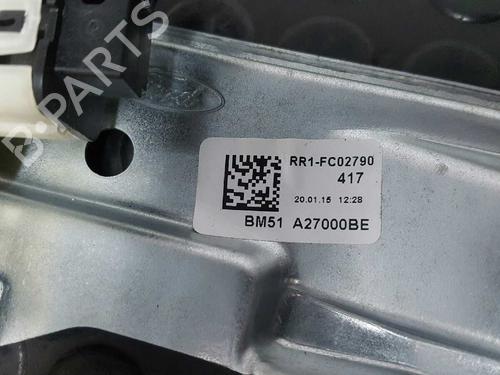 Rear right window mechanism FORD FOCUS III 1.5 TDCi | BP3675463C25
