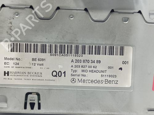 Electronic module MERCEDES-BENZ C-CLASS (W203) C 220 CDI (203.008) | BP11286553M83 