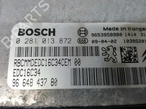 Engine control unit (ECU) CITROËN BERLINGO MULTISPACE (B9) 1.6 HDi 110 | BP2755599M57 