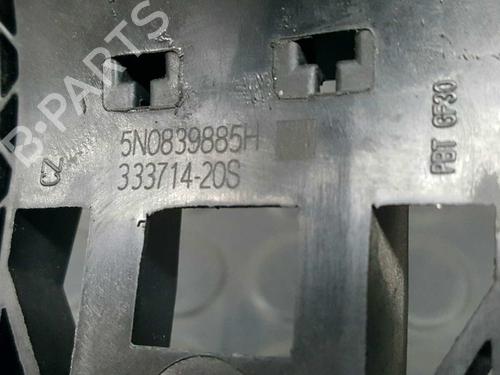 Rear right exterior door handle VW GOLF VII (5G1, BQ1, BE1, BE2) 1.6 TDI | BP2754354C130 