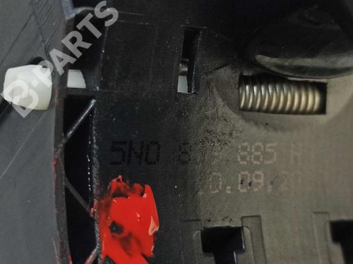 Rear left exterior door handle SEAT IBIZA IV (6J5, 6P1) 1.2 TSI | BP2756817C130 