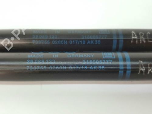 Tailgate lift support OPEL CORSA E (X15) 1.4 LPG (08, 68) | BP14535275C138 