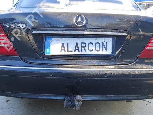 Used Rear bumper Rear bumper MERCEDES-BENZ S-CLASS (W220, V220) [1998-2005] 22376262 22376262