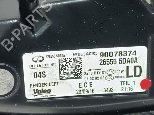 Left taillight INFINITI Q30 1.5 D | BP27307650C34 