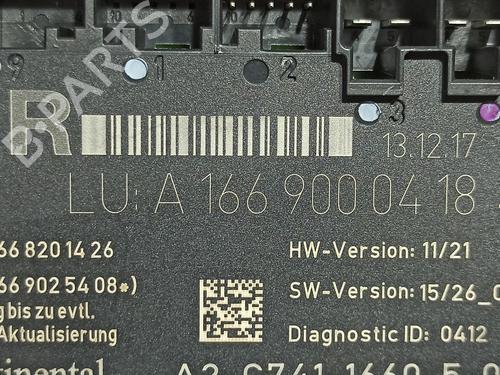 Comfort control module MERCEDES-BENZ CLA Coupe (C117) CLA 200 CDI / d (117.308) | BP27993121M56