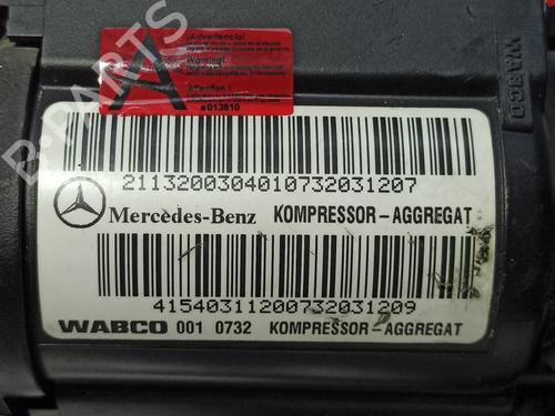 Suspension compressor MERCEDES-BENZ S-CLASS (W220, V220) S 320 CDI (220.026, 220.126) | BP27438919M103 