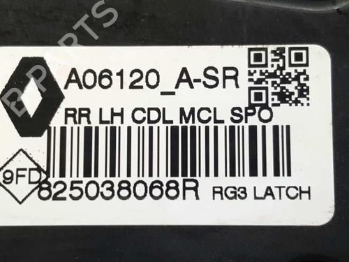 Venstre bak lås RENAULT MEGANE IV Hatchback (B9A/M/N_) 1.5 dCi 110 (B9A3) | BP3996821C100 