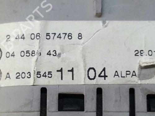 Headlight switch MERCEDES-BENZ CLK (C209) CLK 200 Kompressor (209.342) | BP3325697I24 