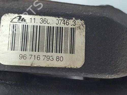 Right front brake caliper CITROËN C5 III (RD_) 2.0 HDi 165 (RDRHHA, RDRHH8) | BP11542575M104